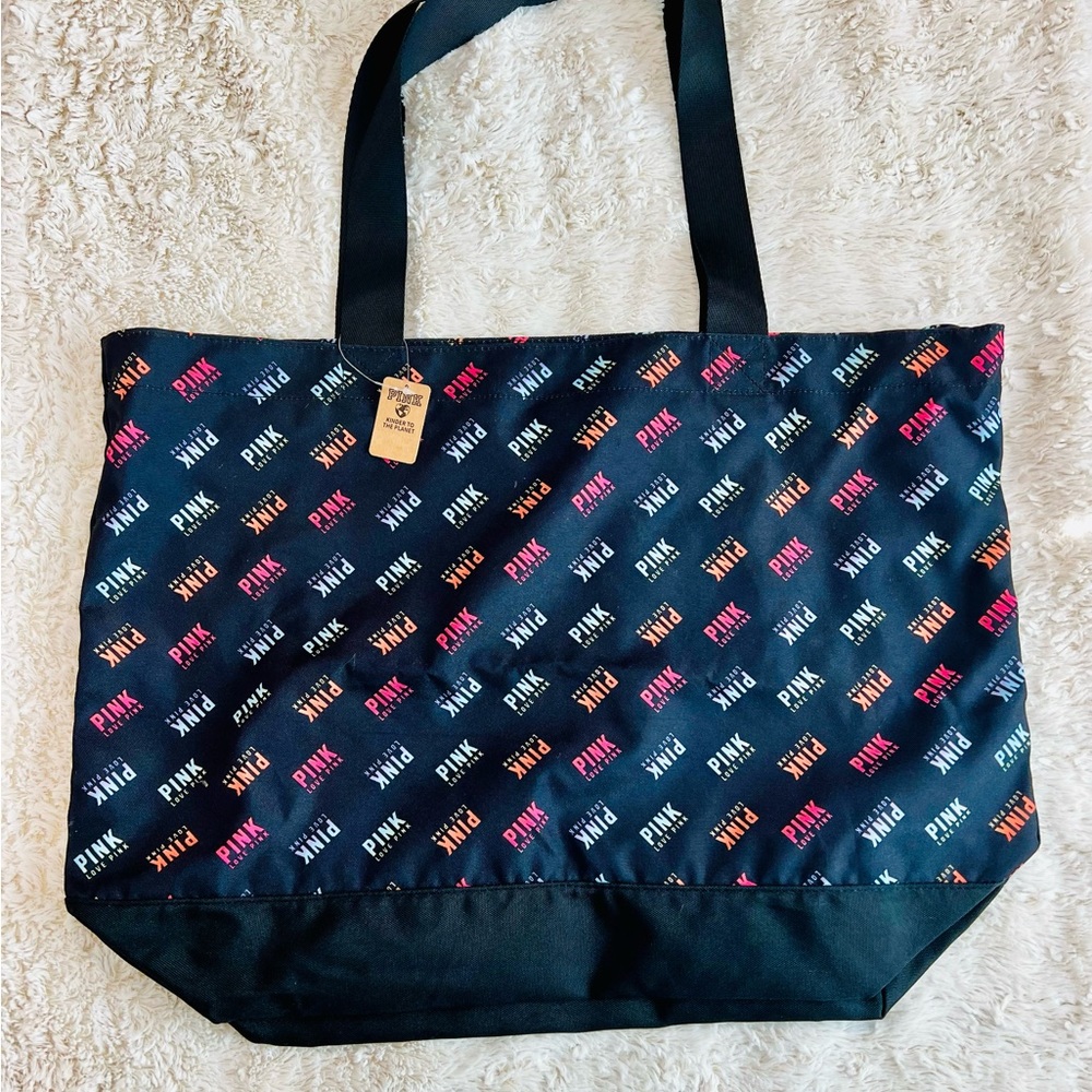 VICTORIA’S SECRET PINK TOTE WITH ZIPPER